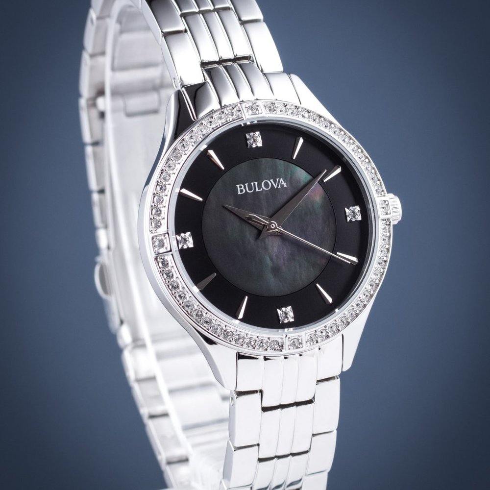 Bulova Women's Silver 32mm Watch - Picture 1 of 5